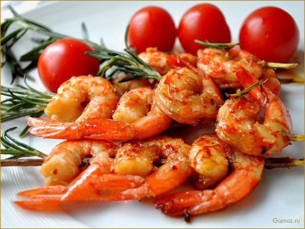 (жареные, креветки) Жареные креветки